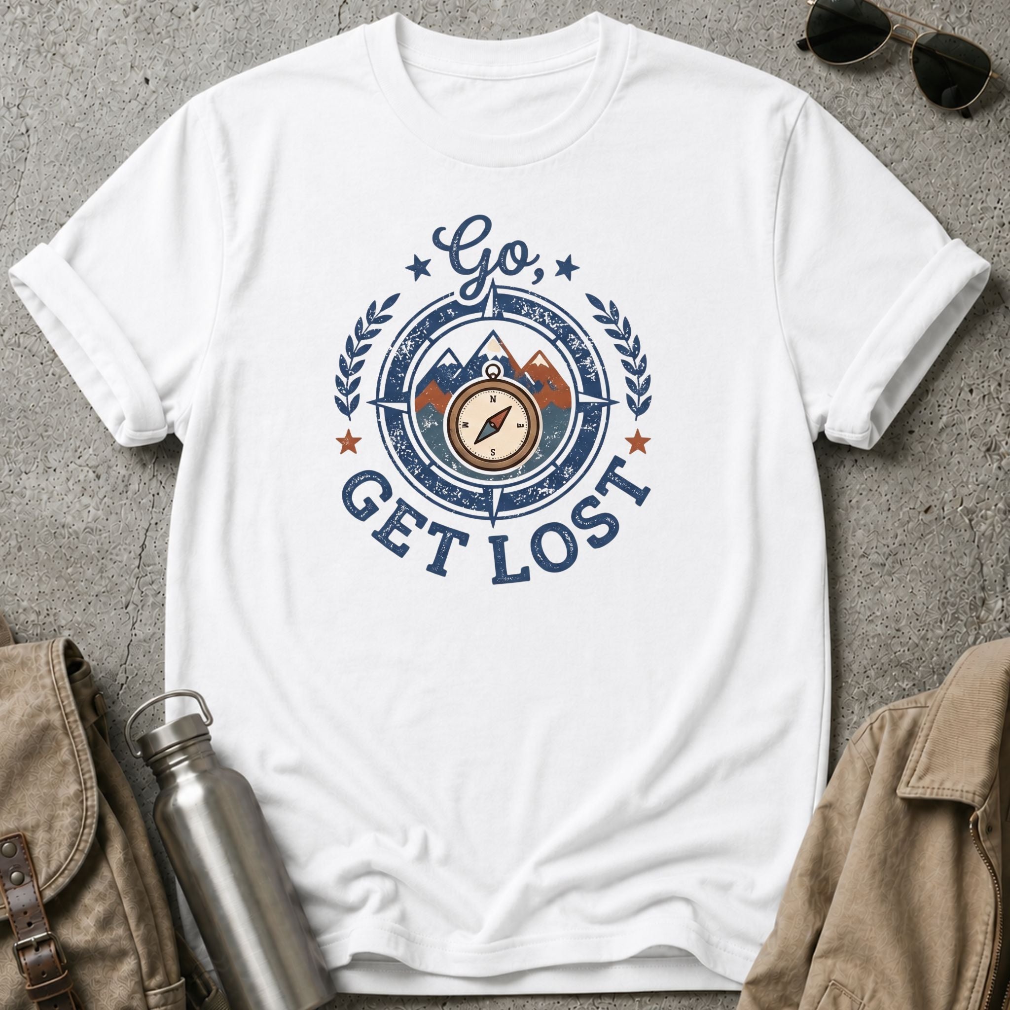 Get Lost Compass Tee
