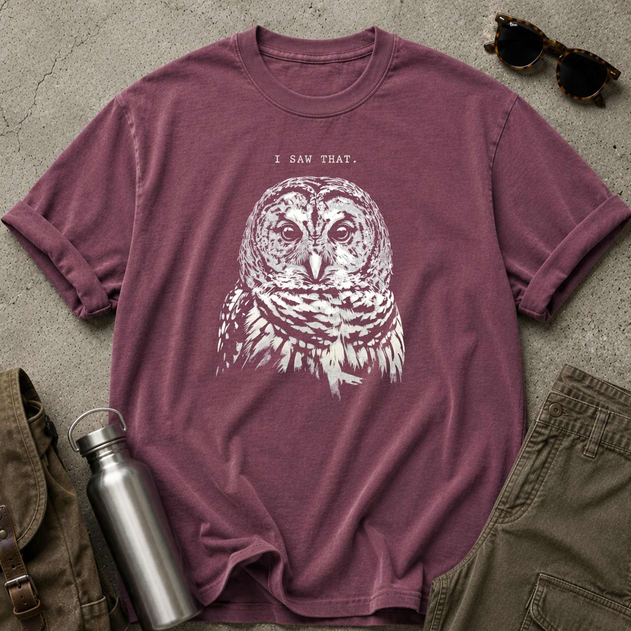 I Saw That Owl T-Shirt