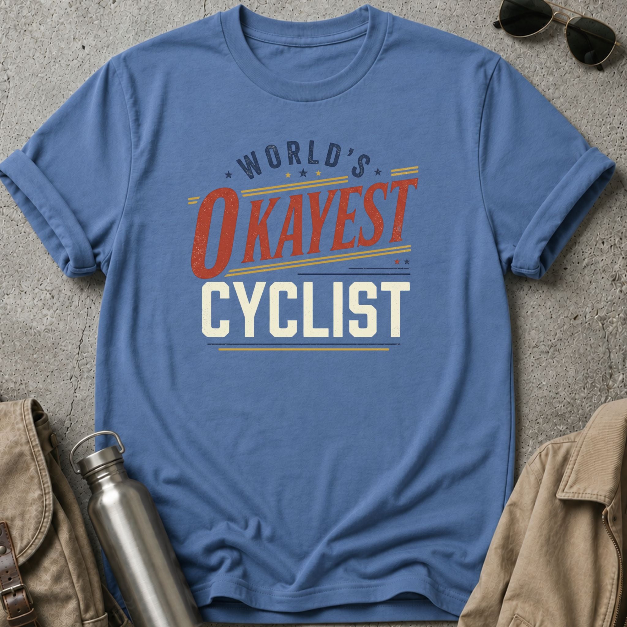 World's Okayest Cyclist T-Shirt