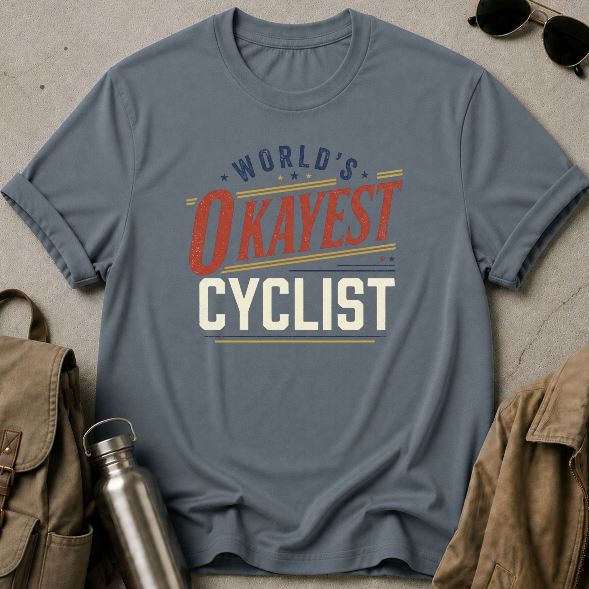 World's Okayest Cyclist T-Shirt