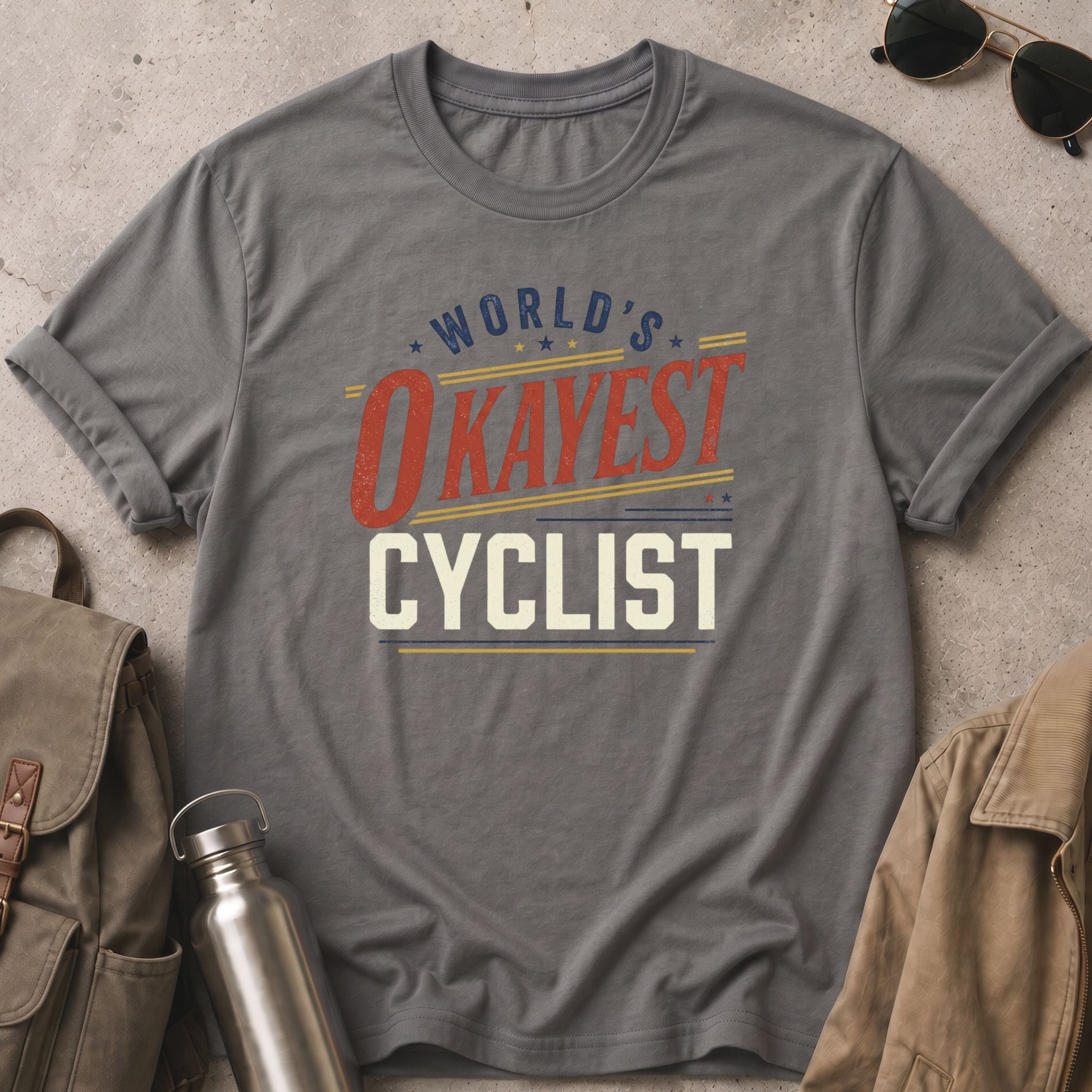World's Okayest Cyclist T-Shirt