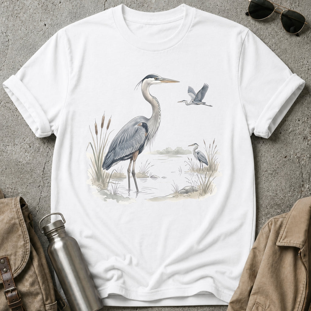 Heron Marsh T-Shirt