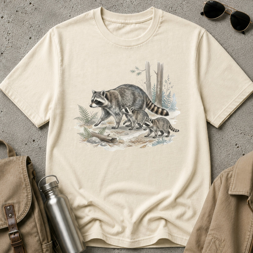 Raccoon Woodland T-Shirt