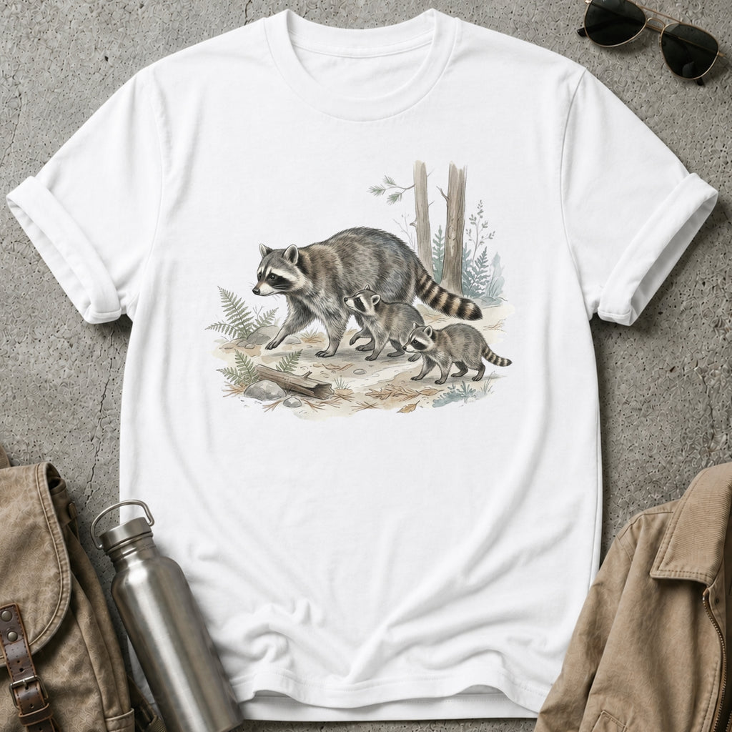 Raccoon Woodland T-Shirt