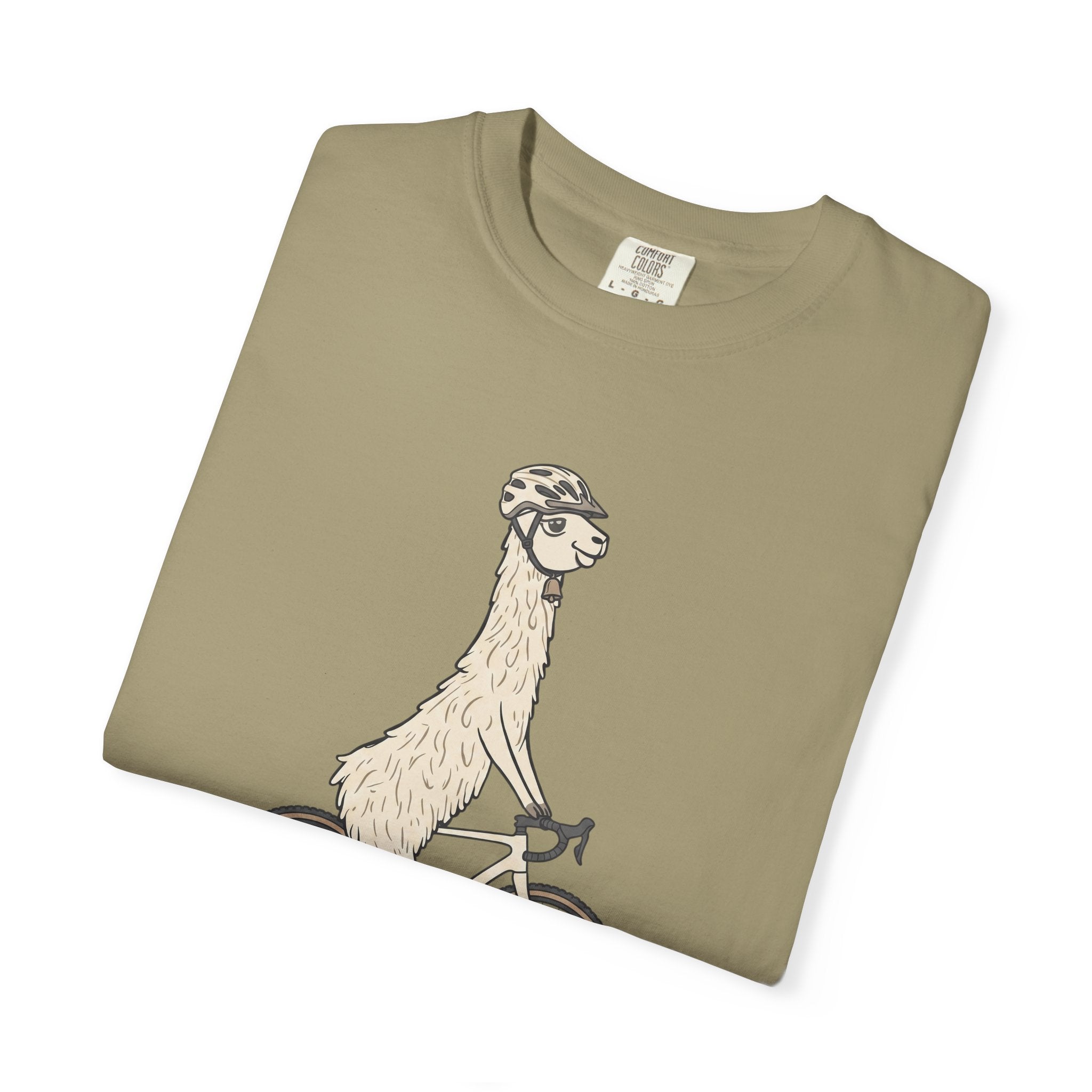 Alpaca on a Bike T‑Shirt