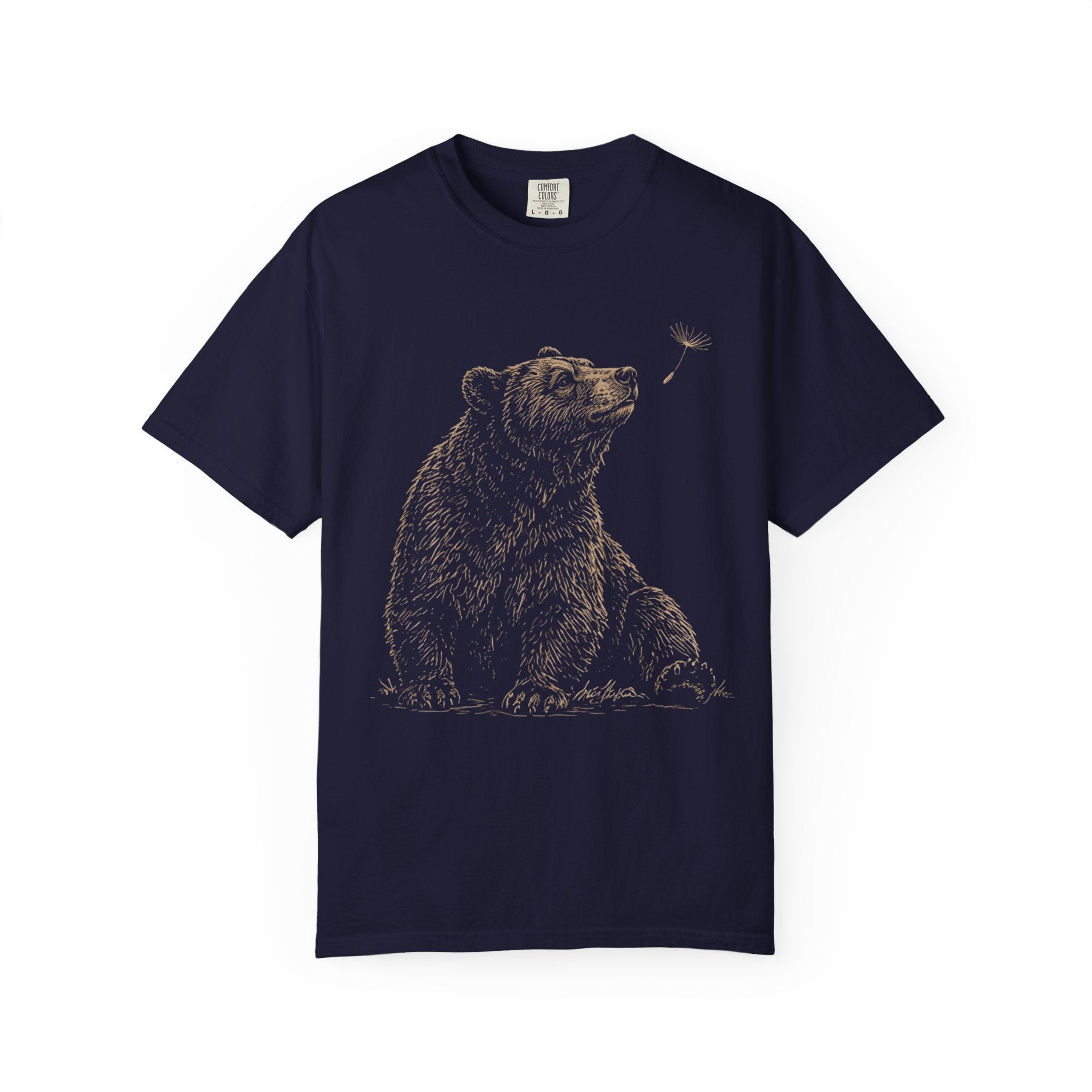Bear and Dandelion T‑Shirt