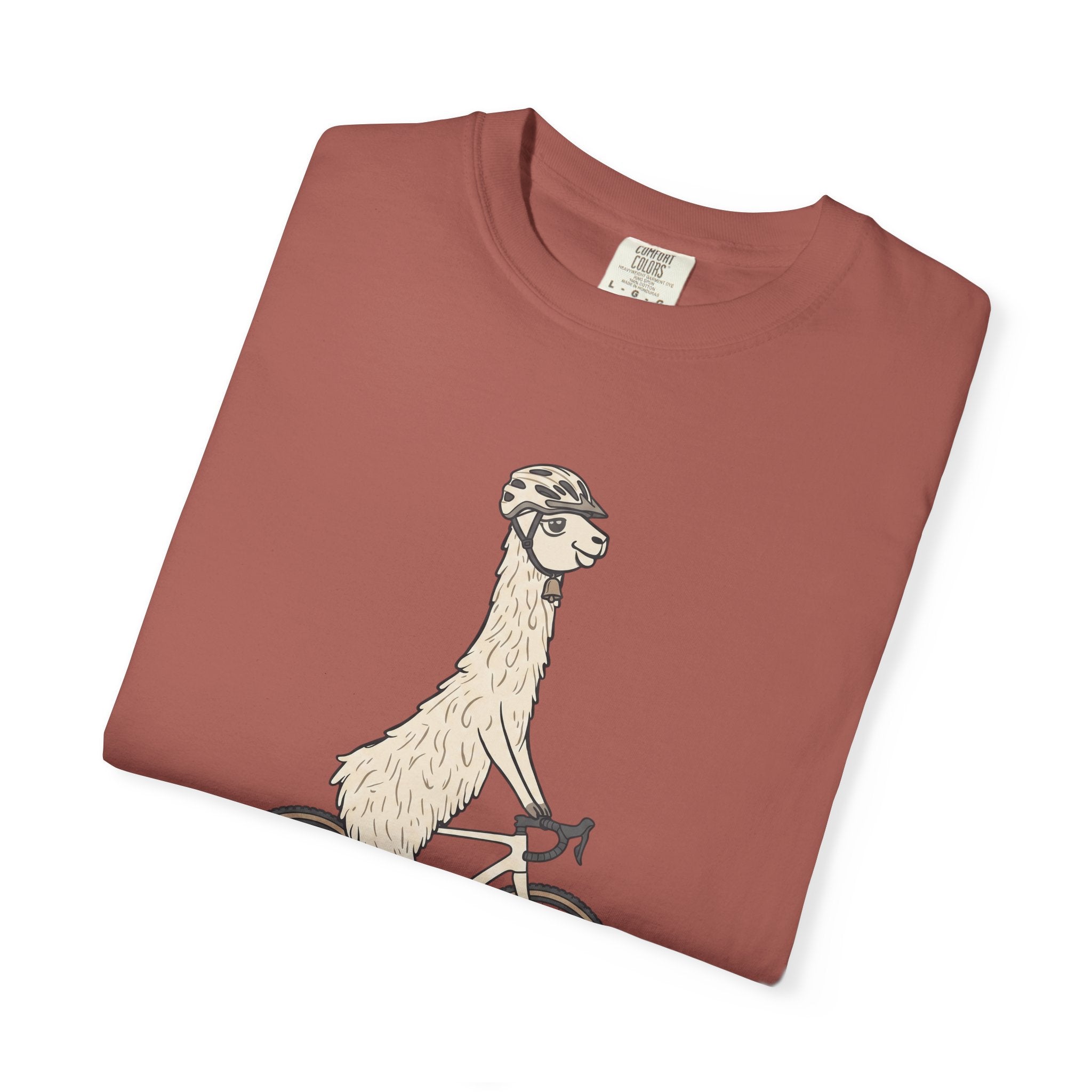 Alpaca on a Bike T‑Shirt