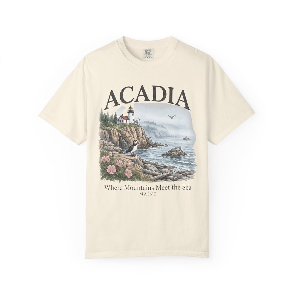 Acadia Lighthouse Scenic T-Shirt