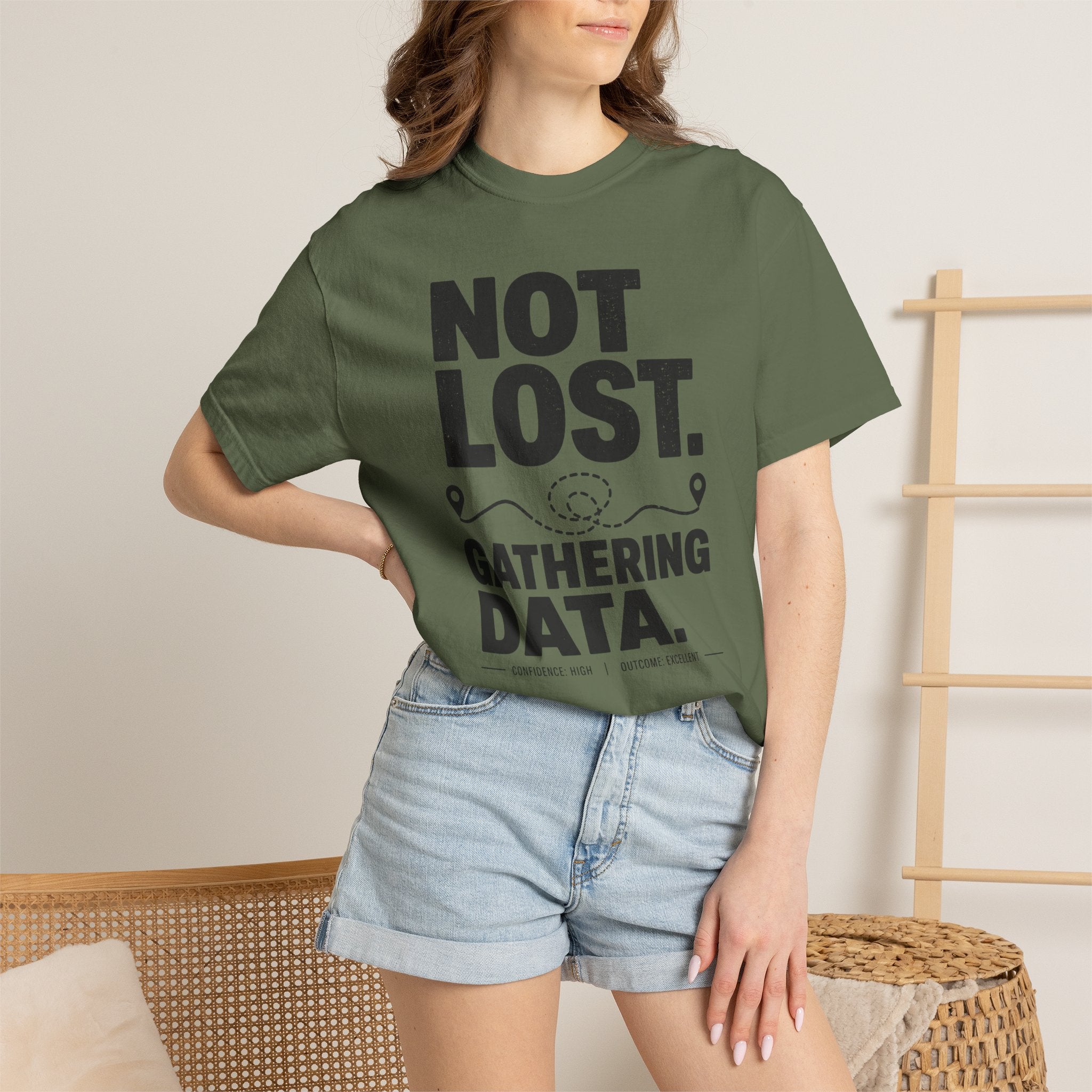 Not Lost — Gathering Data T-Shirt