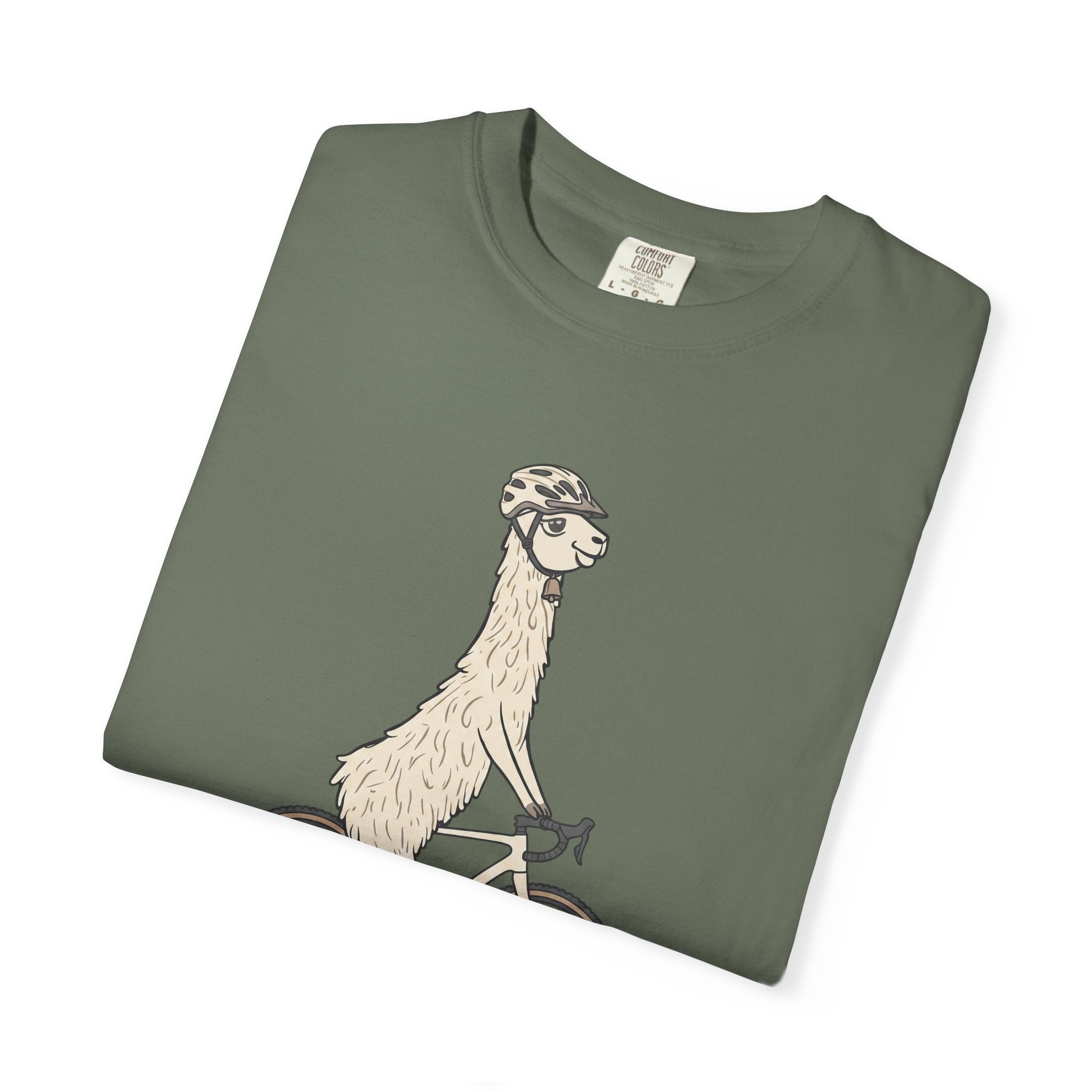 Alpaca on a Bike T‑Shirt