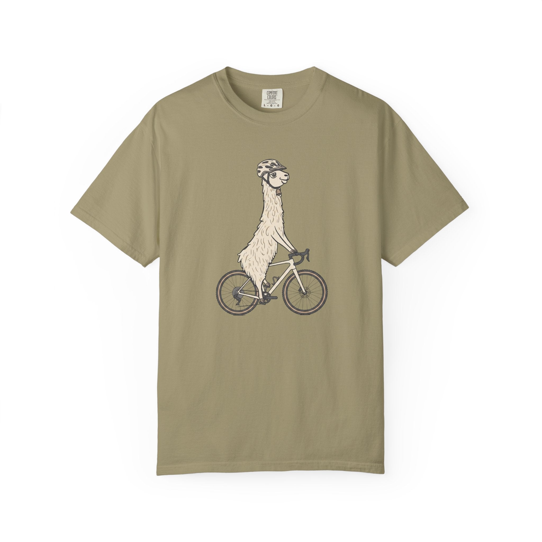 Alpaca on a Bike T‑Shirt