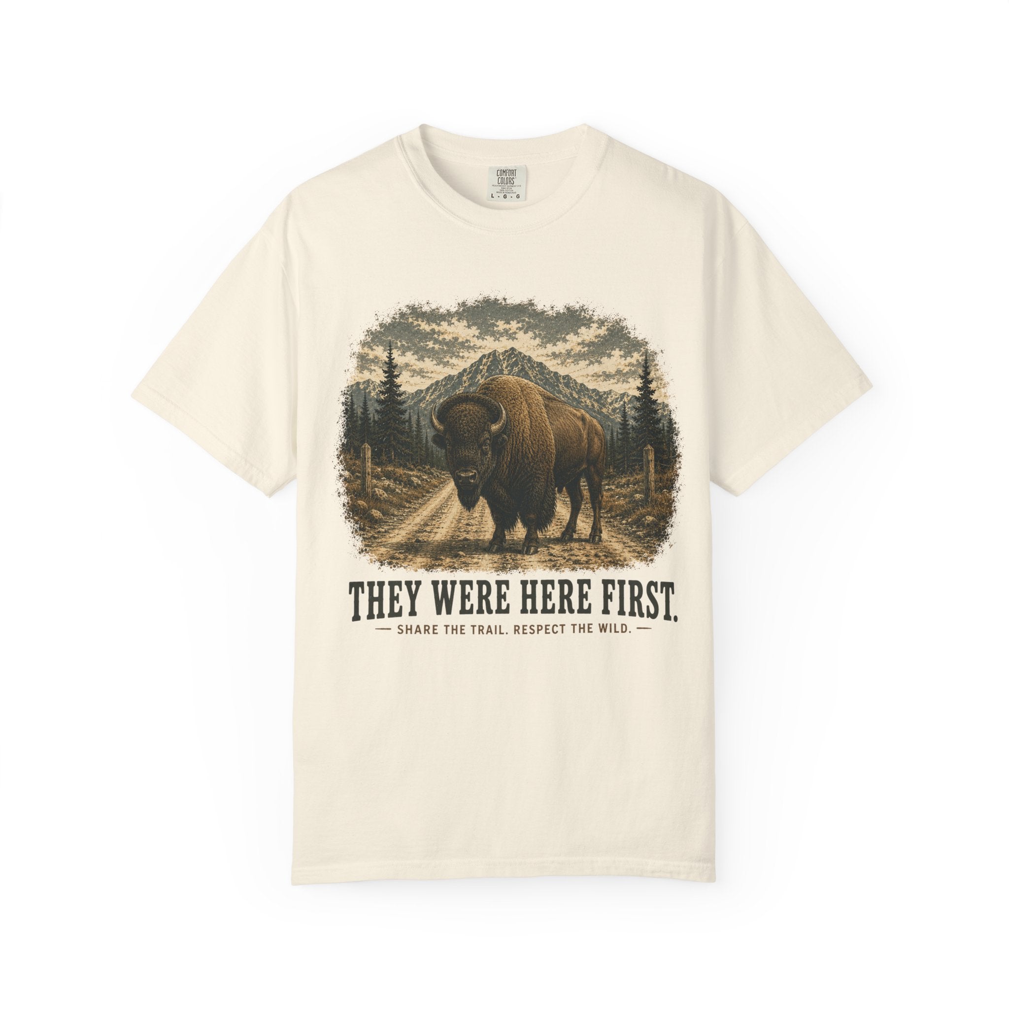 They Were Here First Buffalo T-Shirt
