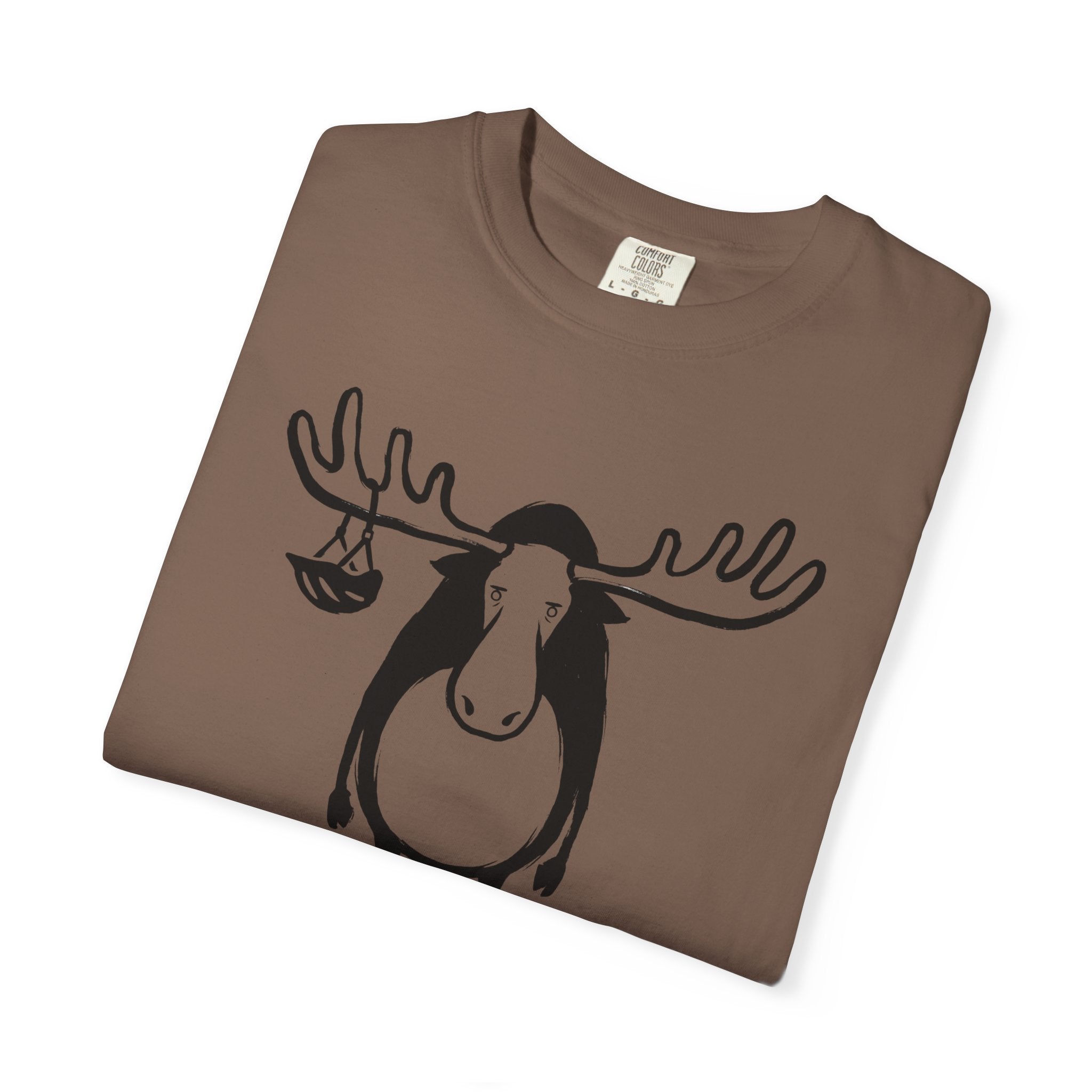 Too Many People Moose T-Shirt