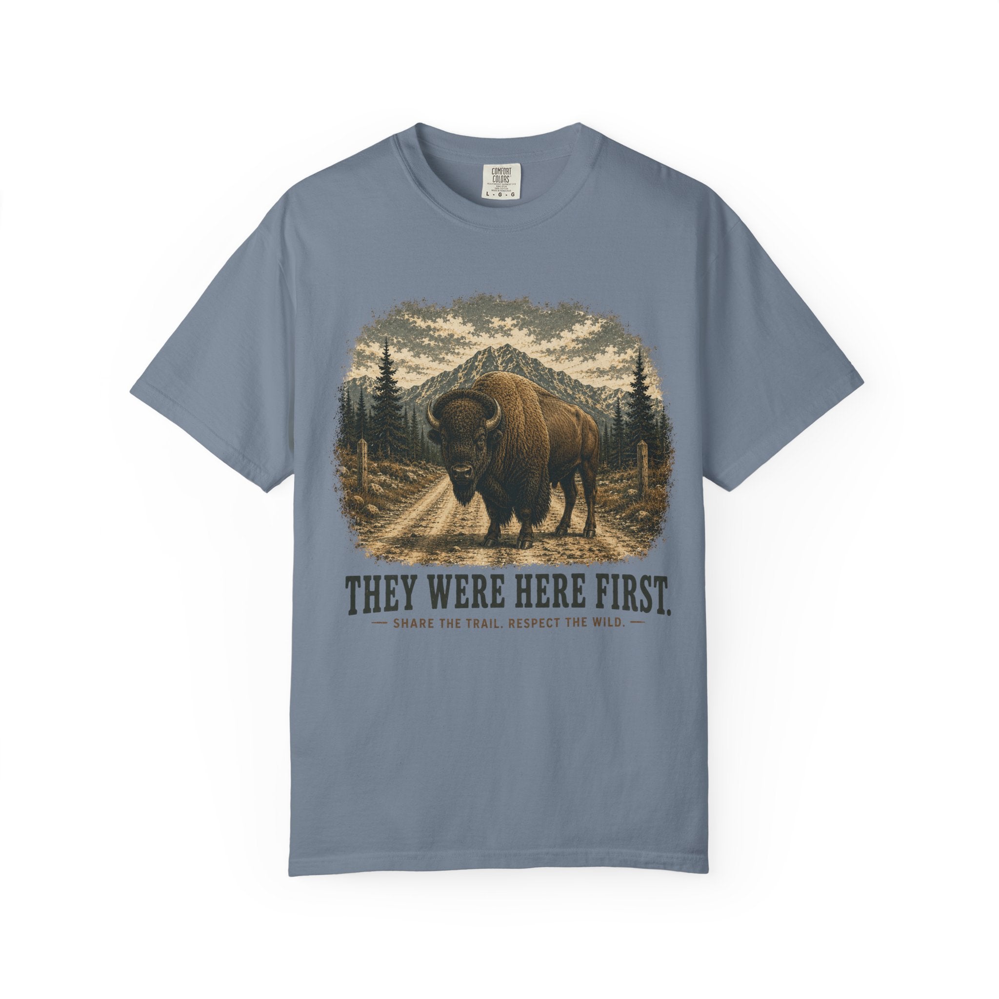 They Were Here First Buffalo T-Shirt