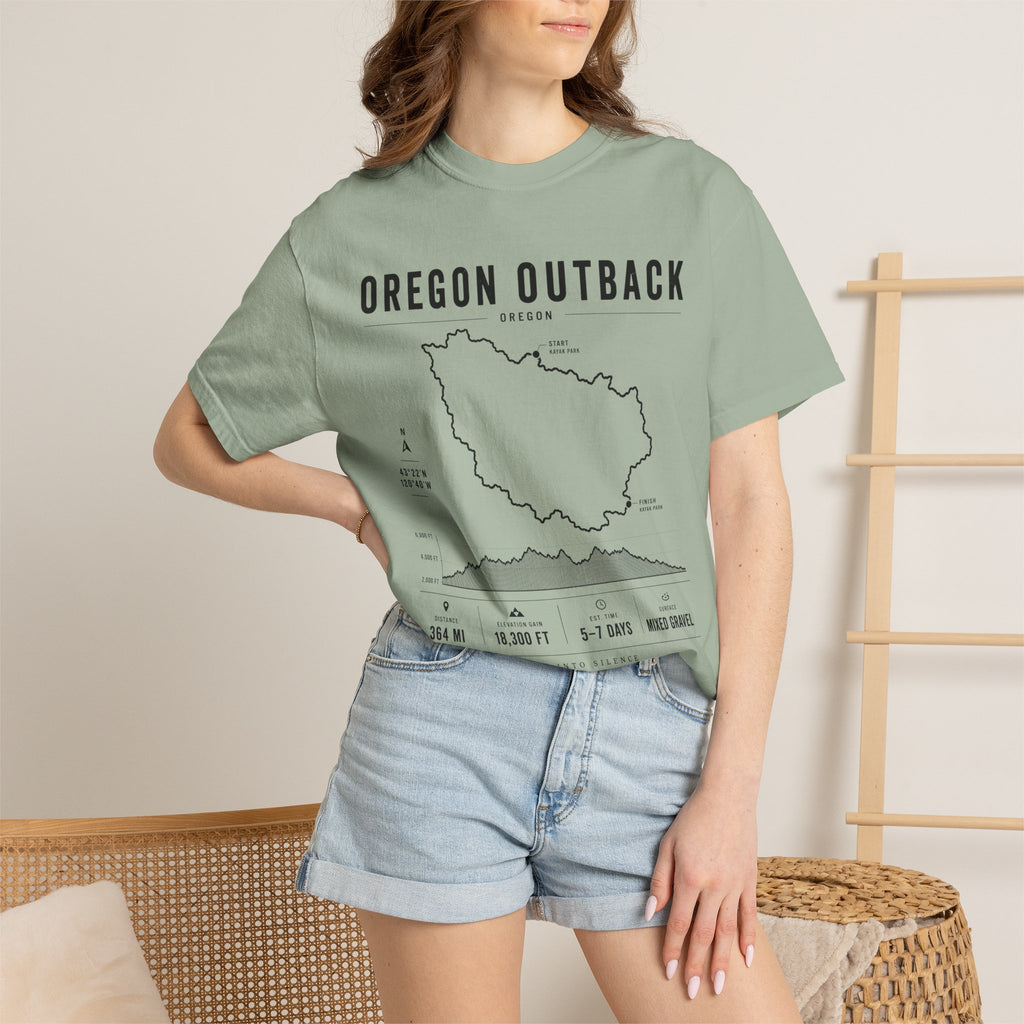 Oregon Outback Map T-Shirt