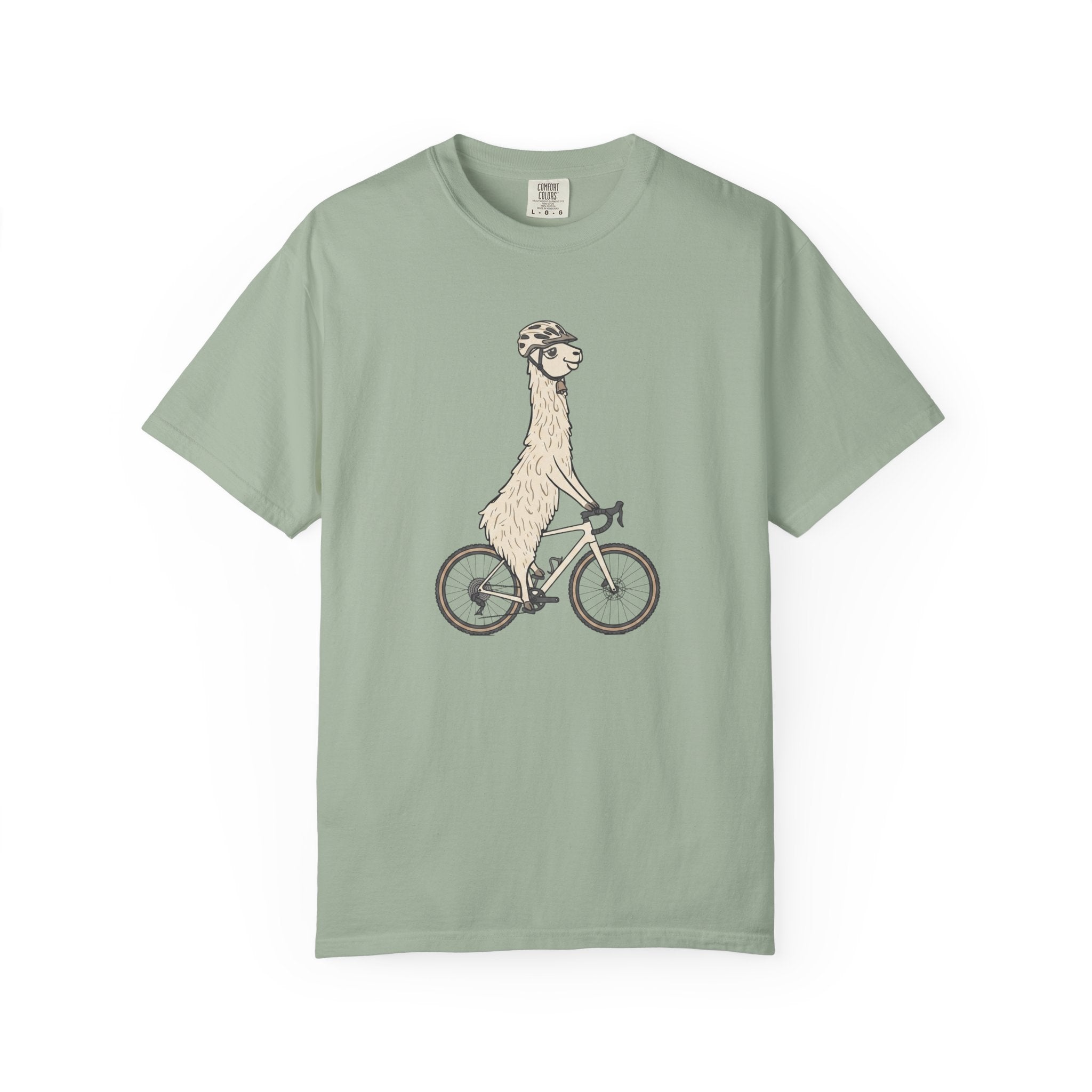 Alpaca on a Bike T‑Shirt