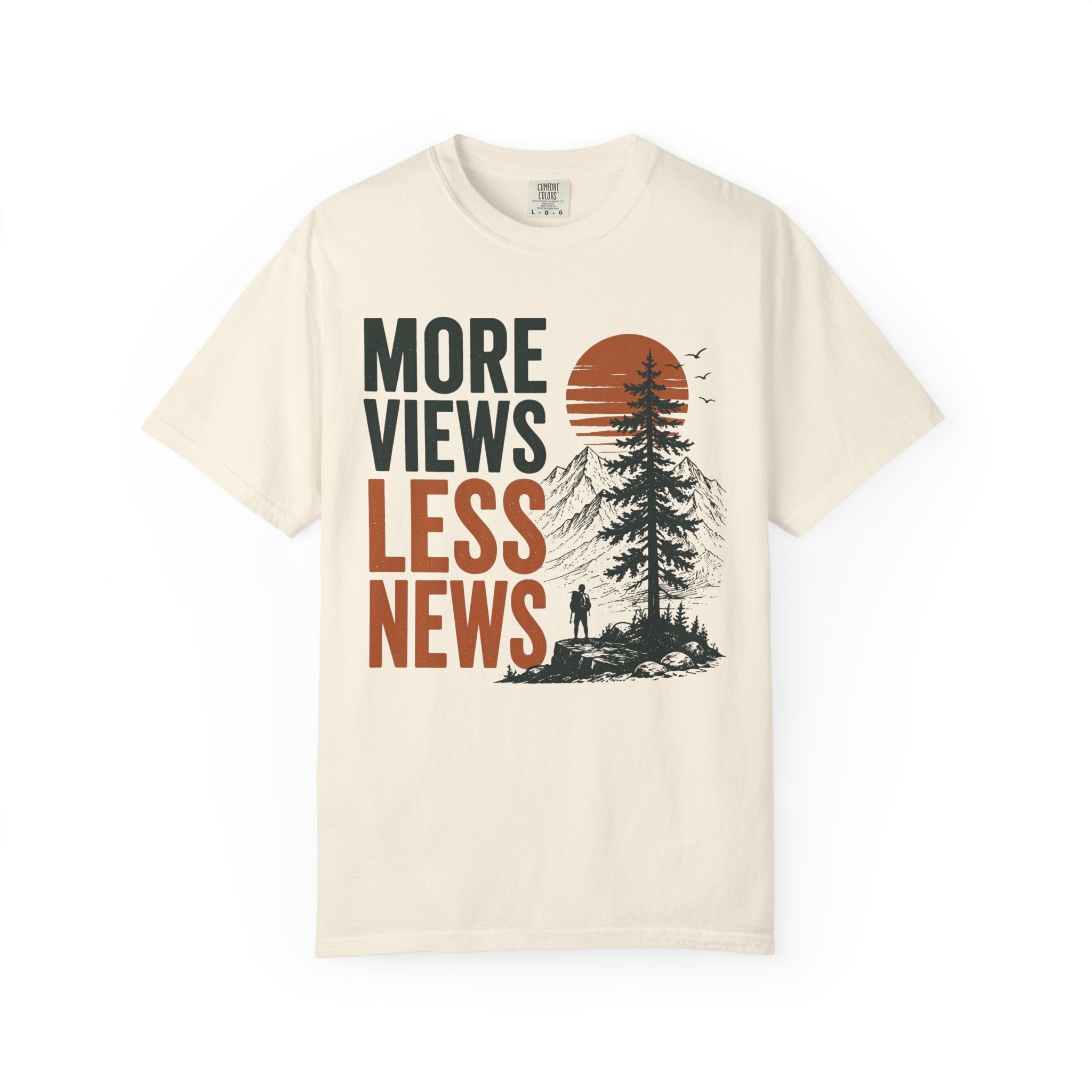 More Views Less News T-Shirt