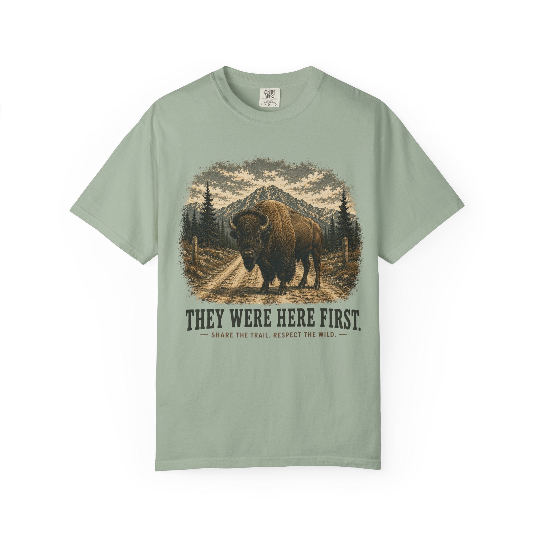 They Were Here First Buffalo T-Shirt