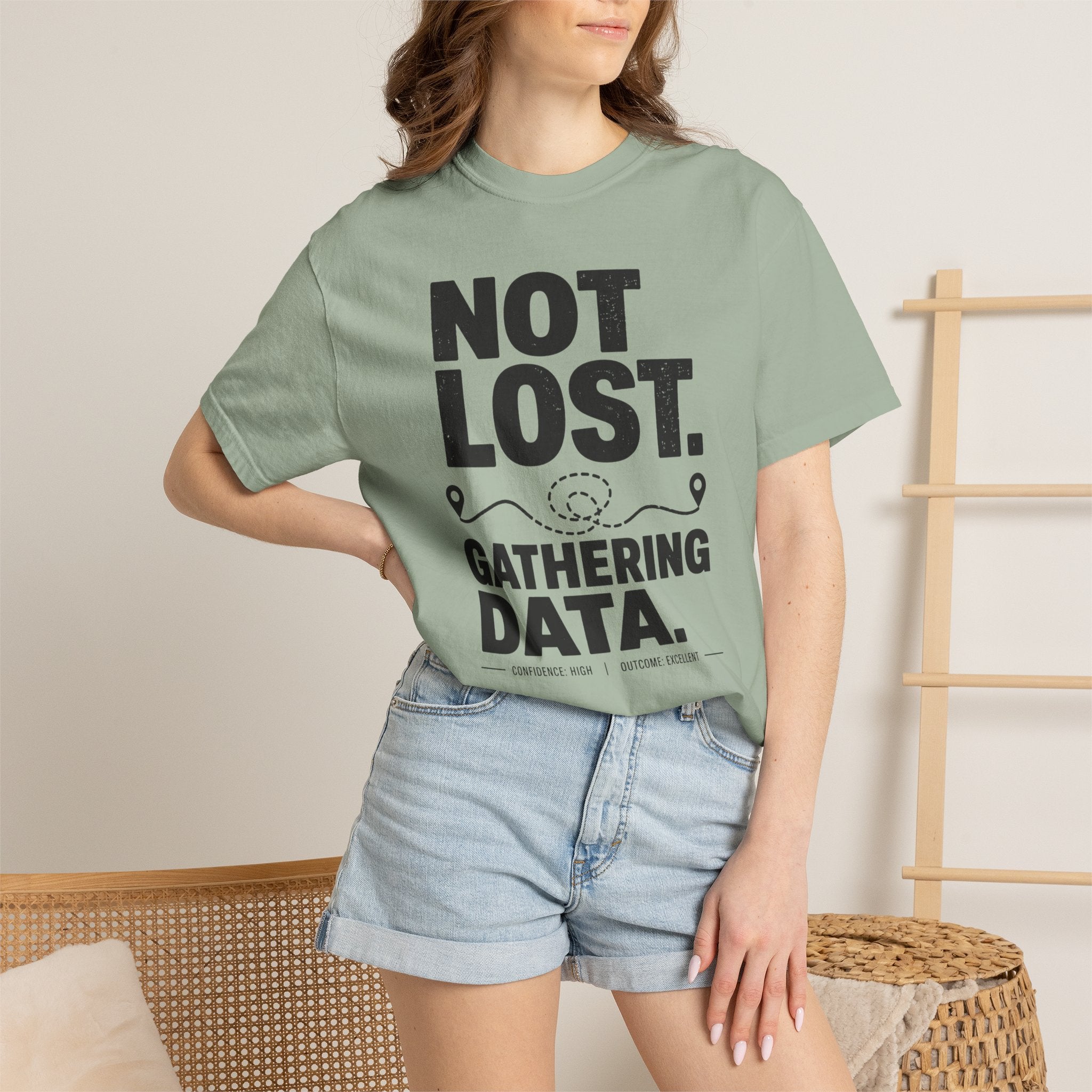 Not Lost — Gathering Data T-Shirt