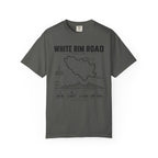 White Rim Road Route Map T-Shirt