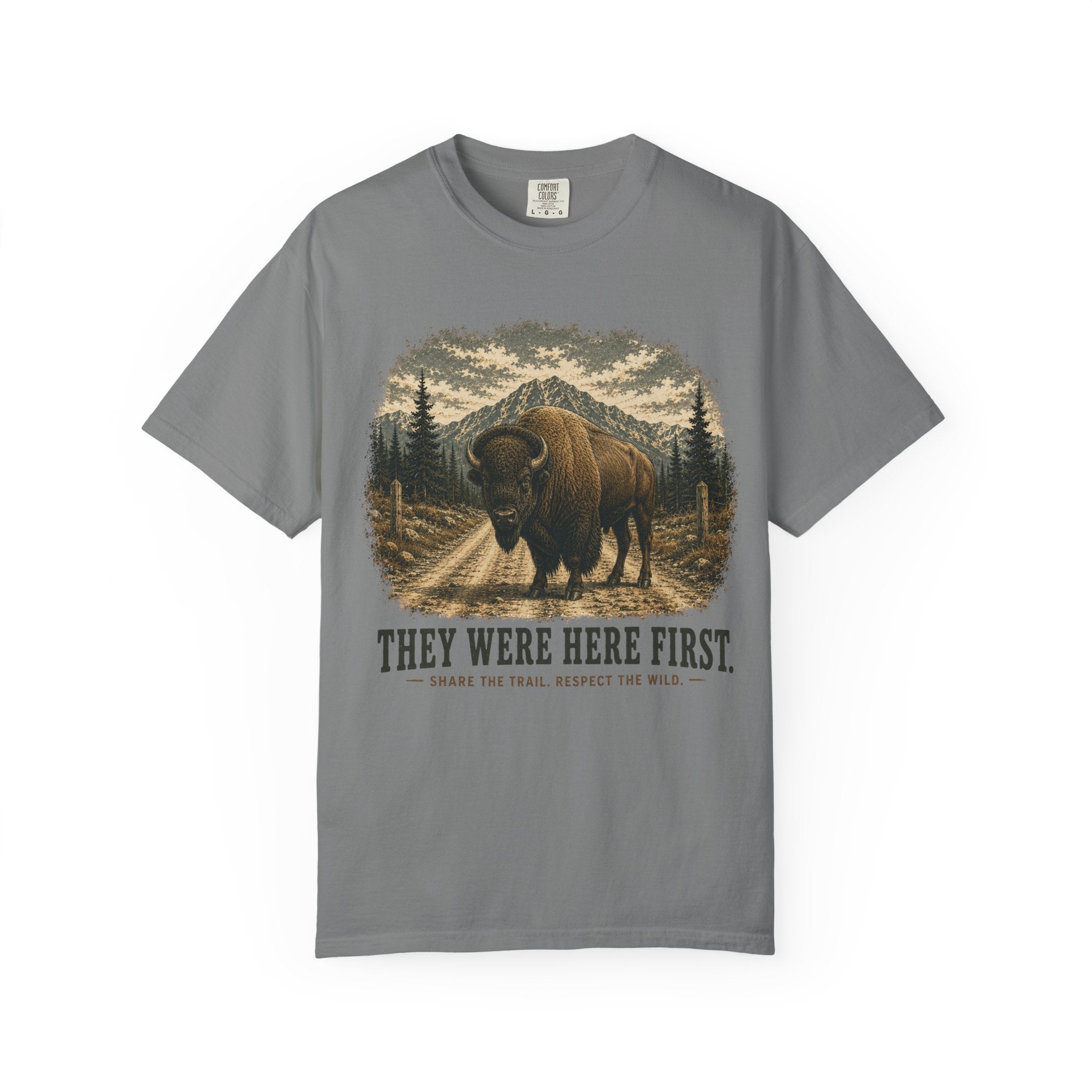 They Were Here First Buffalo T-Shirt