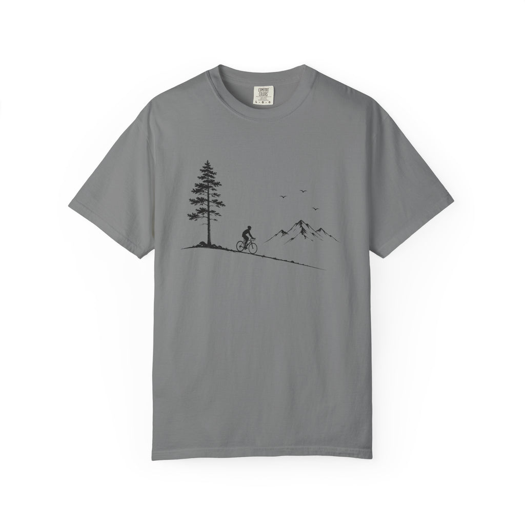 Minimalist Mountain Biker T-Shirt