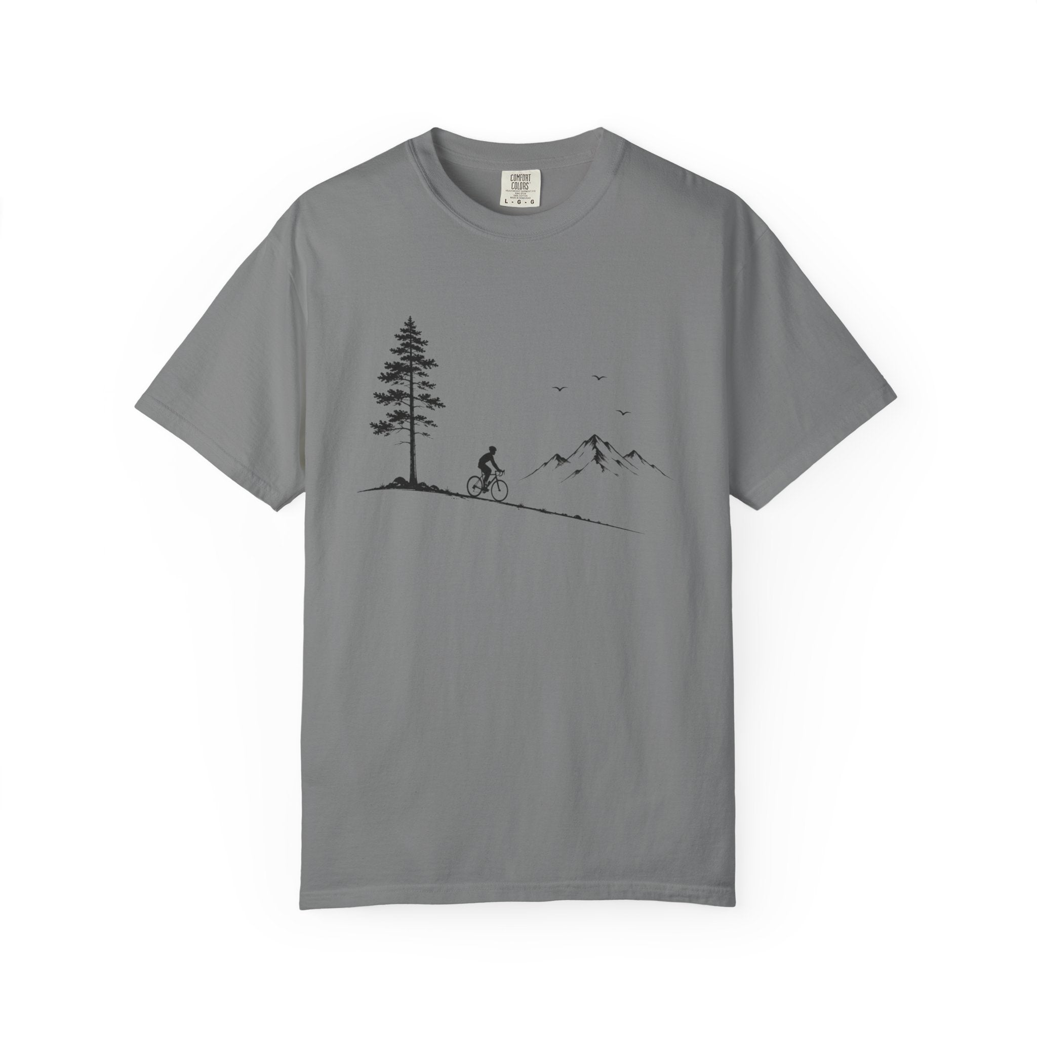 Minimalist Mountain Biker T-Shirt