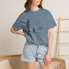 Minimalist Mountain Biker T-Shirt