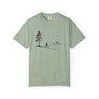 Minimalist Mountain Biker T-Shirt
