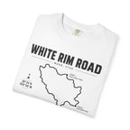 White Rim Road Route Map T-Shirt