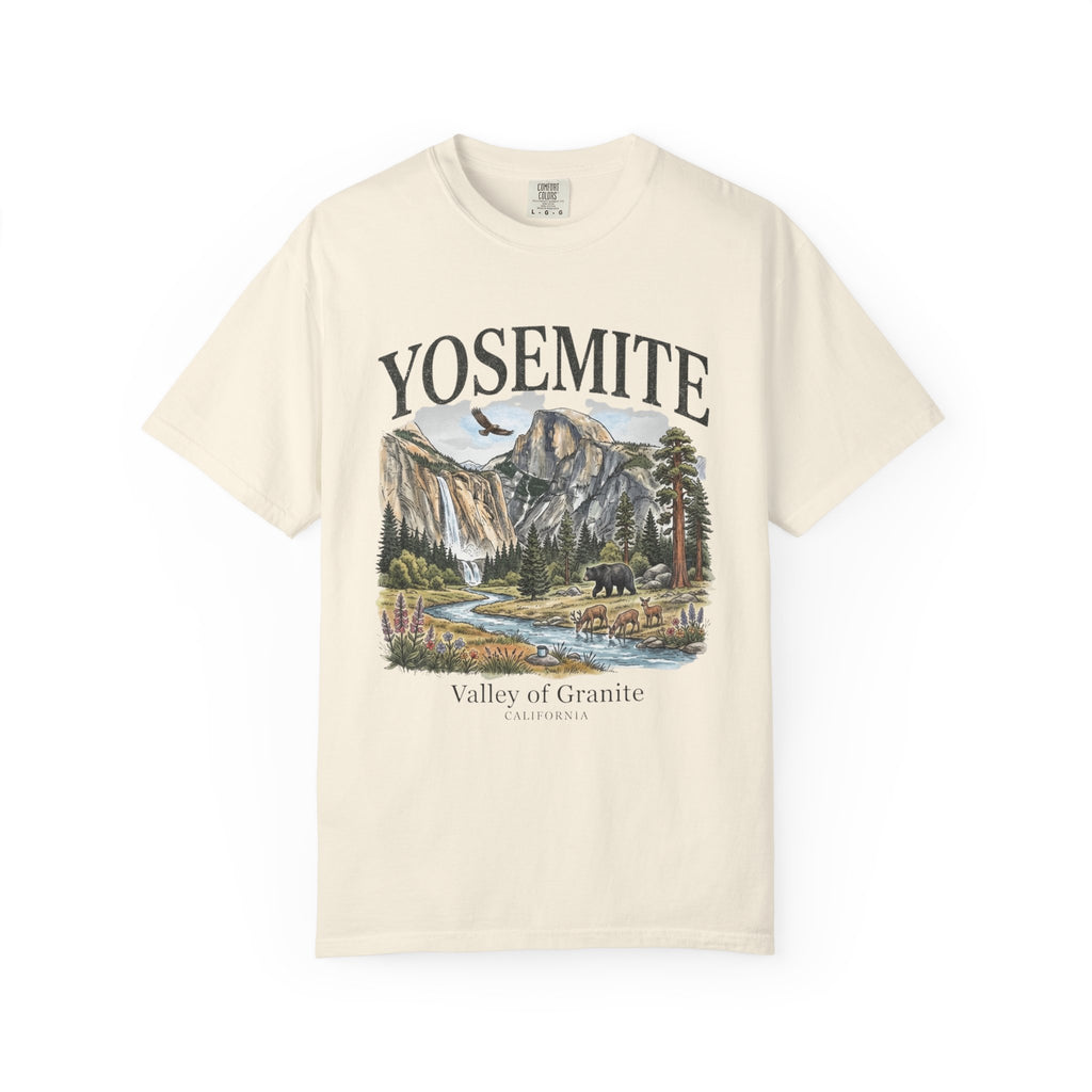 Yosemite Valley of Granite Graphic T-Shirt
