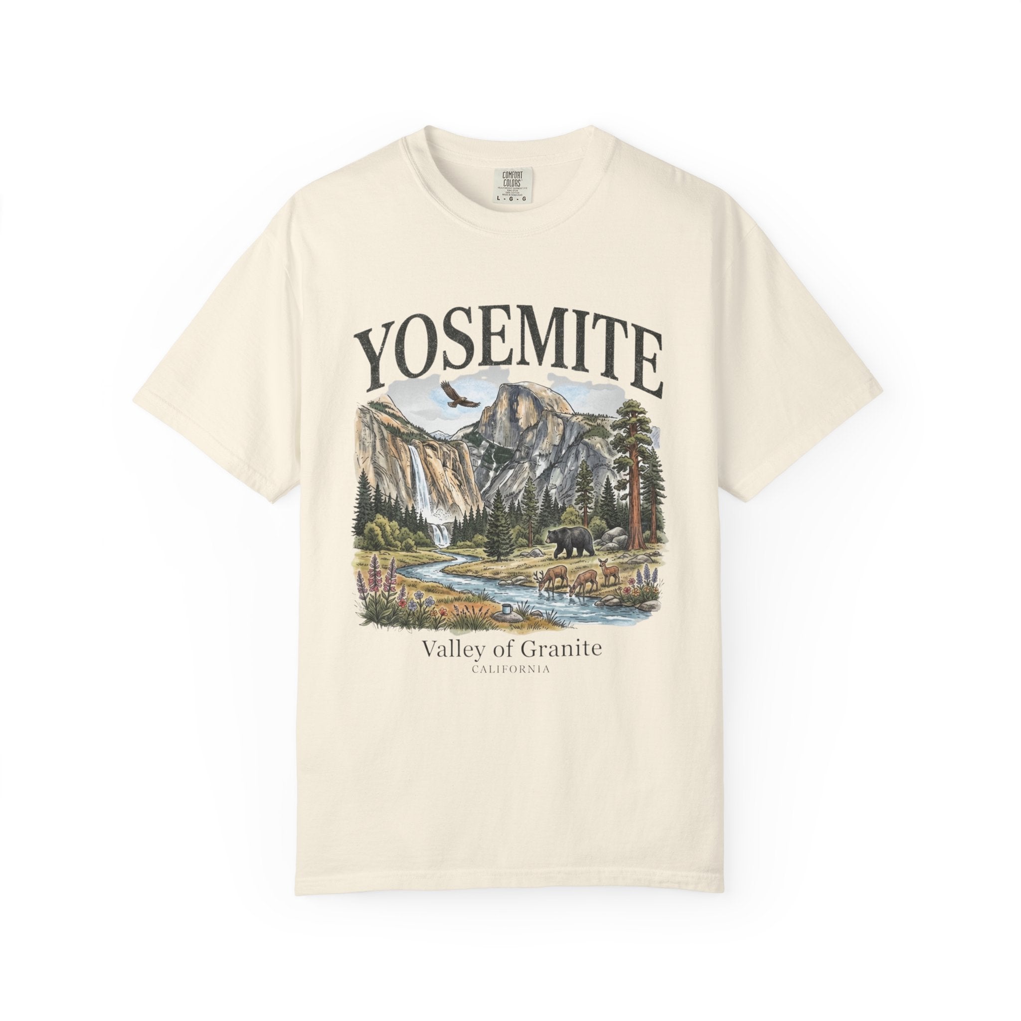 Yosemite Valley of Granite Graphic T-Shirt