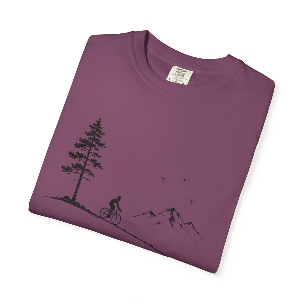Minimalist Mountain Biker T-Shirt