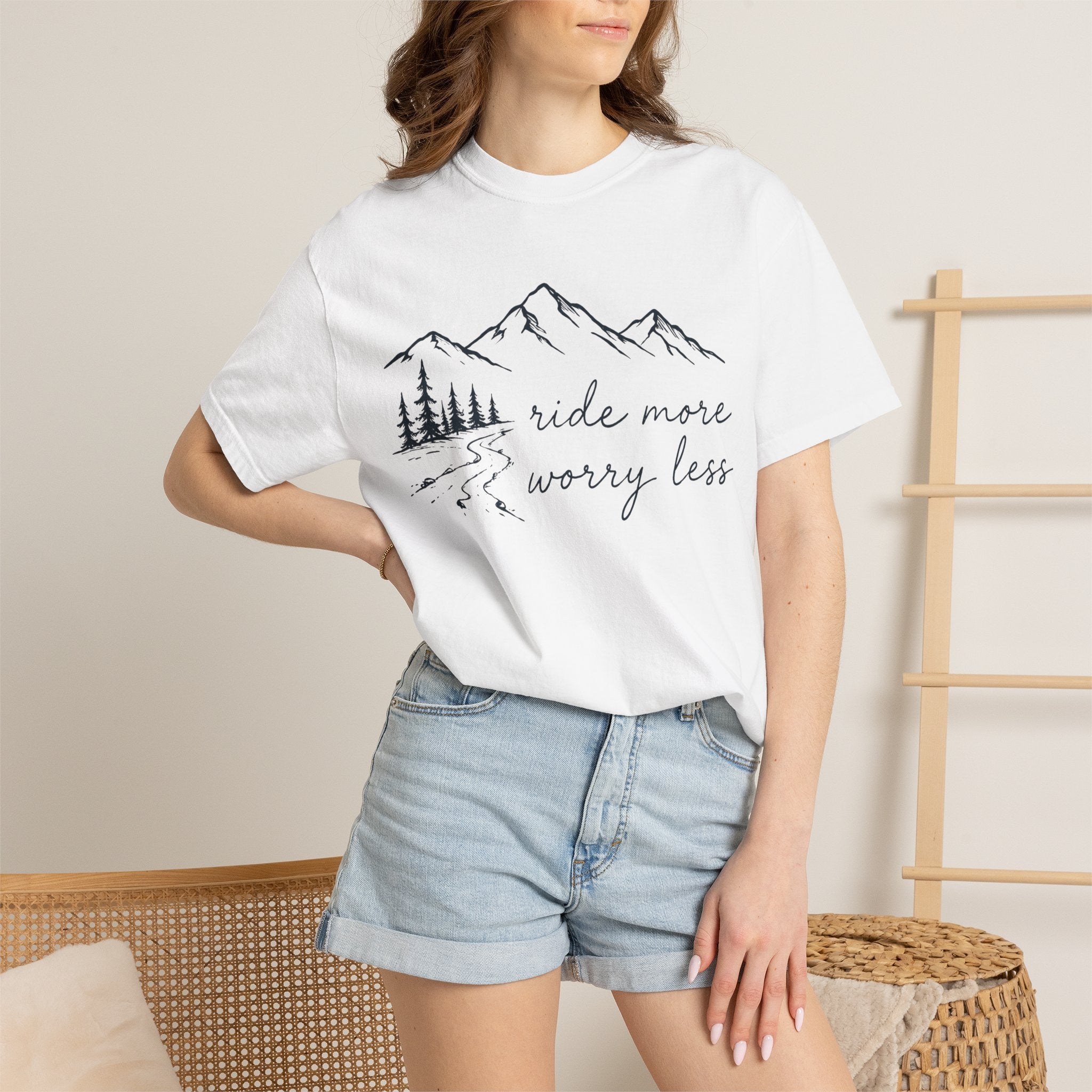 Ride More Worry Less T-Shirt