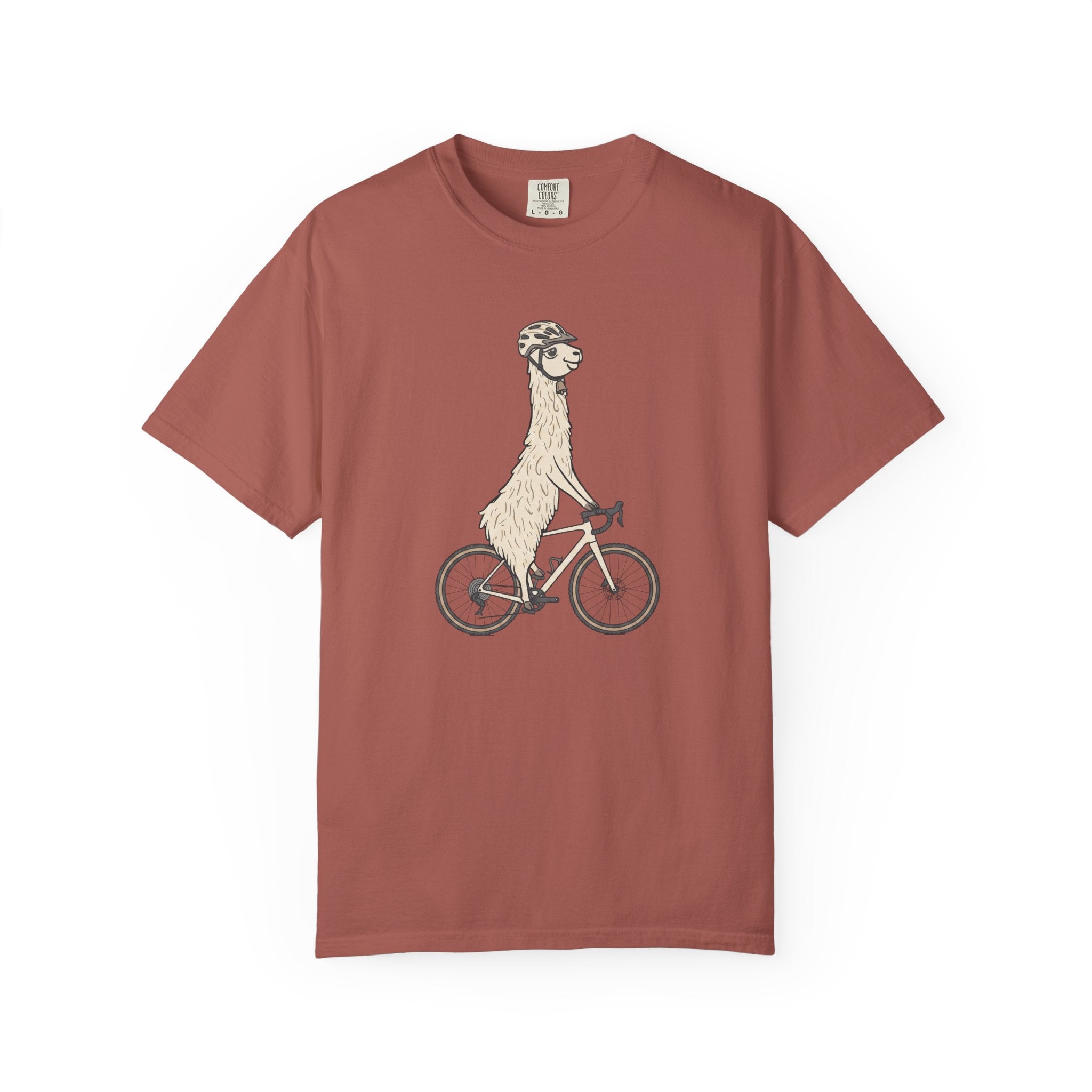 Alpaca on a Bike T‑Shirt