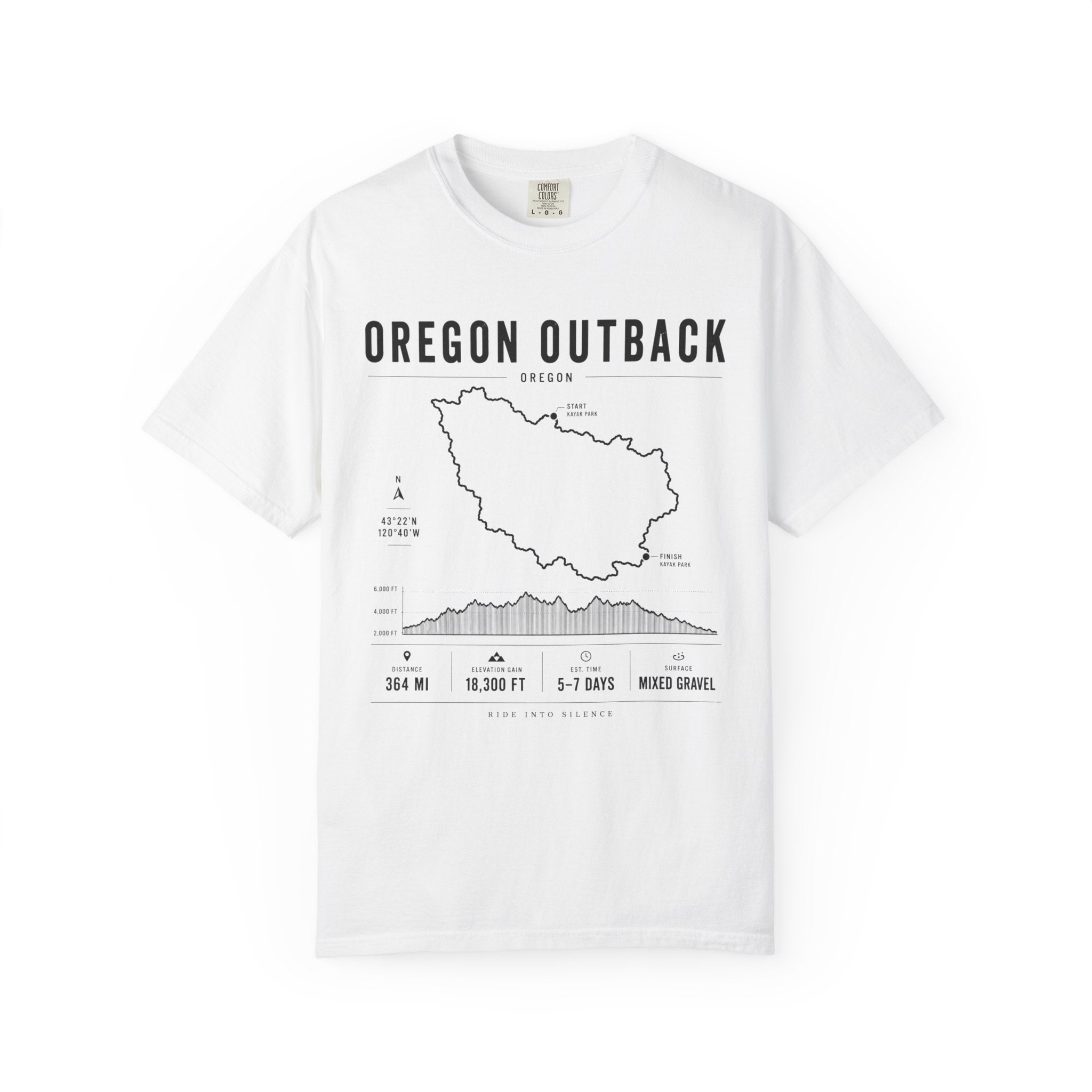 Oregon Outback Map T-Shirt