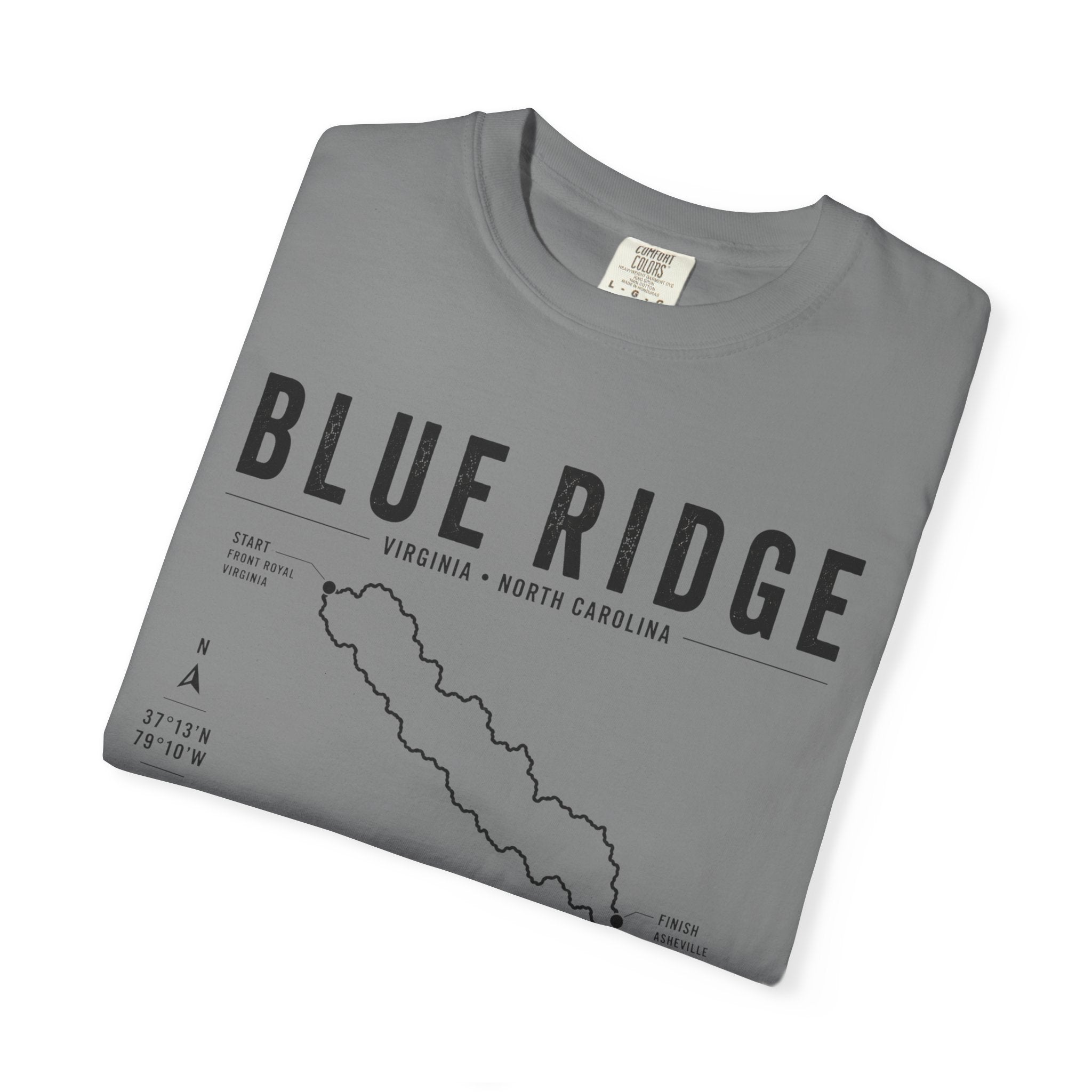 Blue Ridge Map T-Shirt