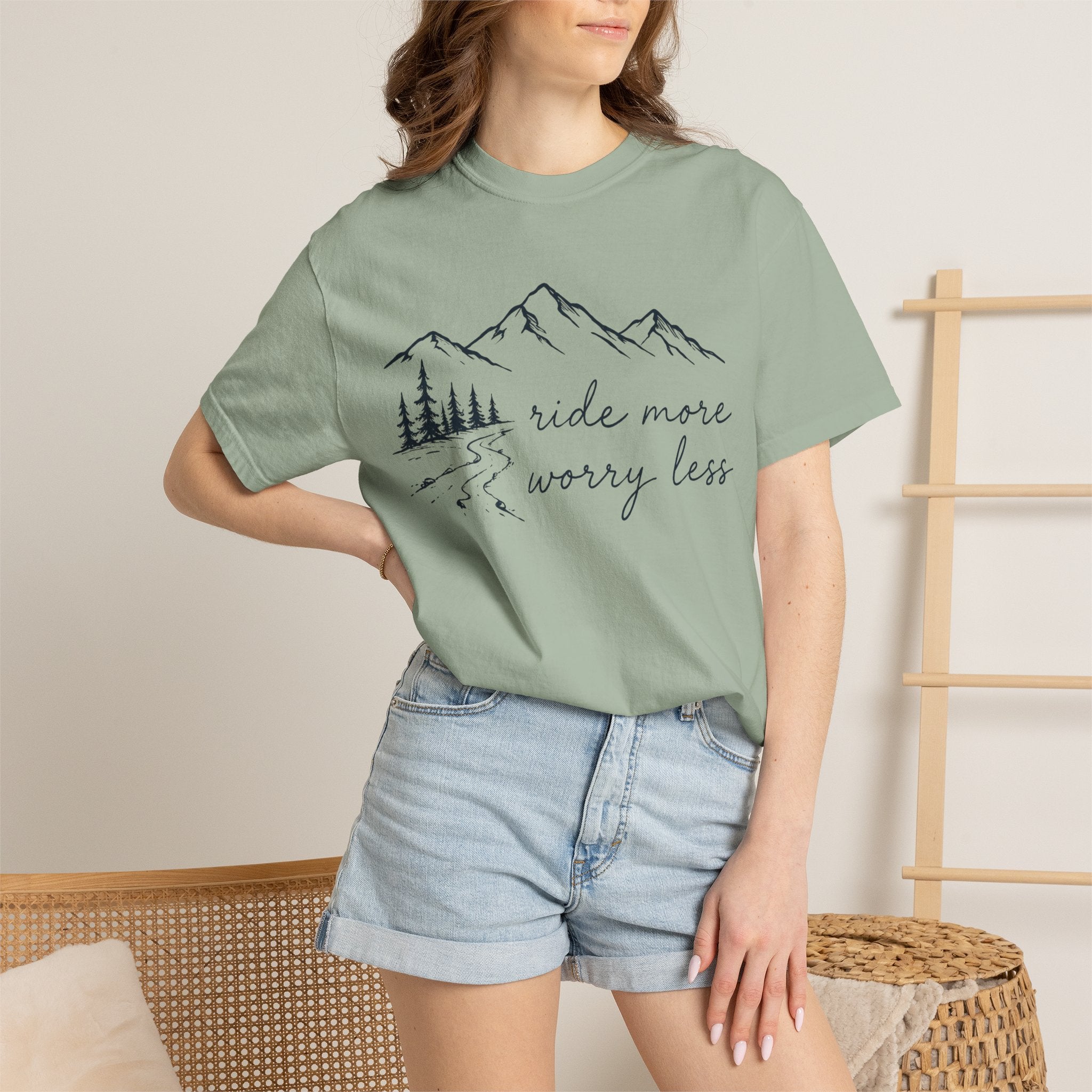 Ride More Worry Less T-Shirt