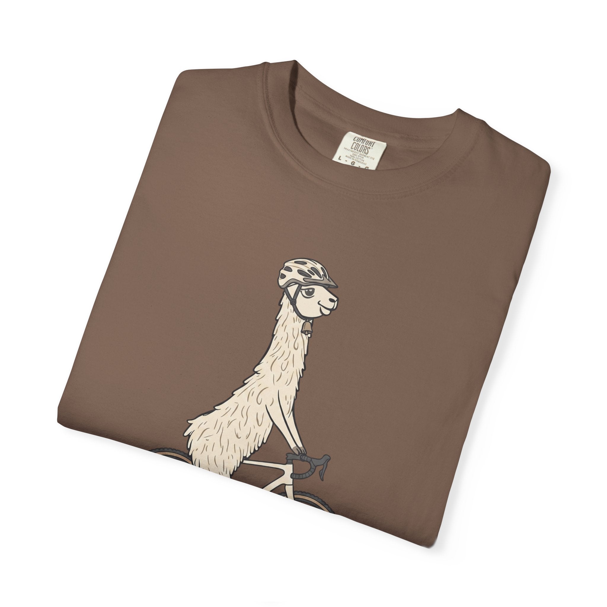 Alpaca on a Bike T‑Shirt