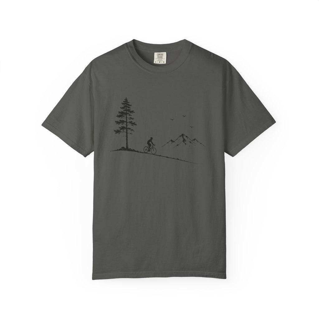 Minimalist Mountain Biker T-Shirt
