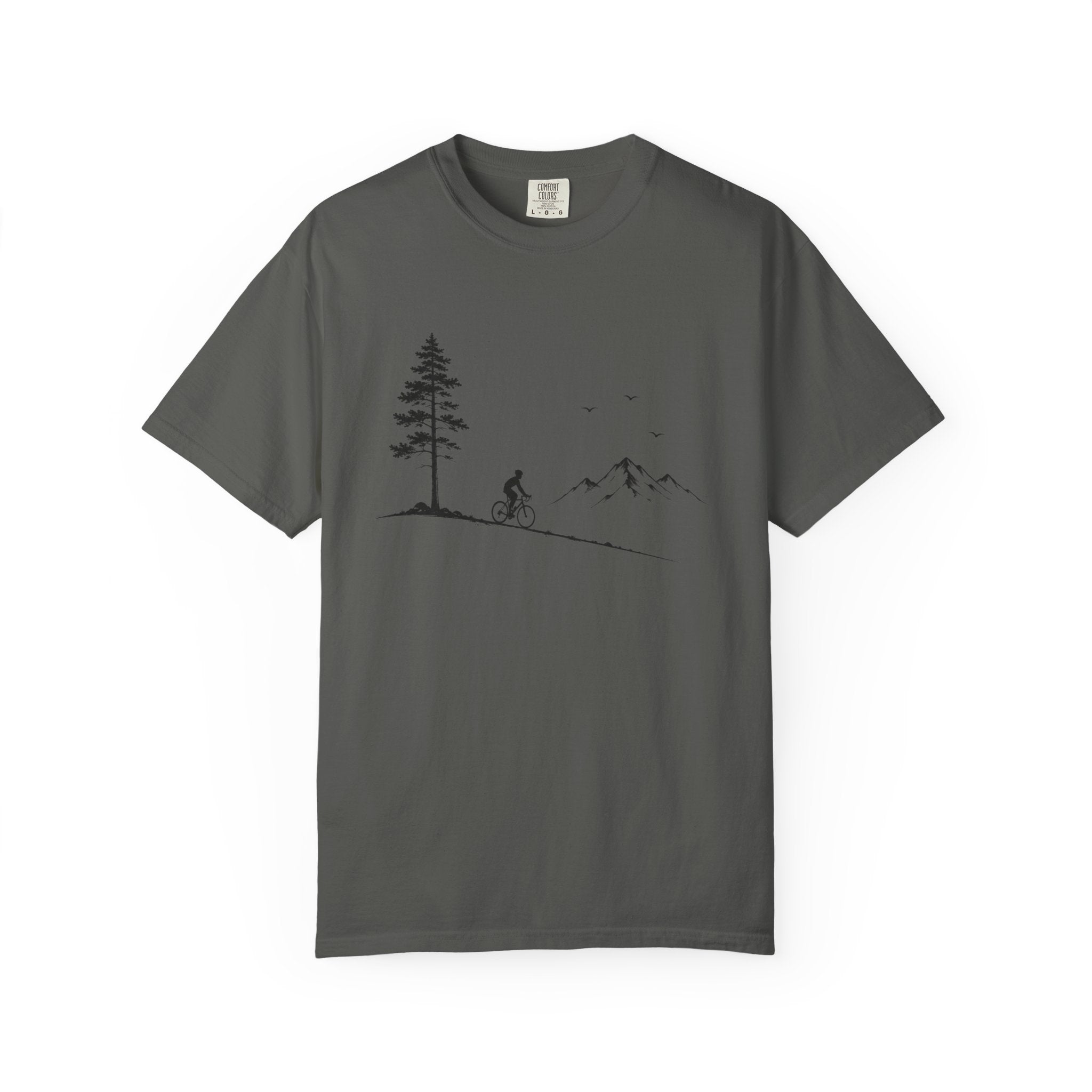 Minimalist Mountain Biker T-Shirt