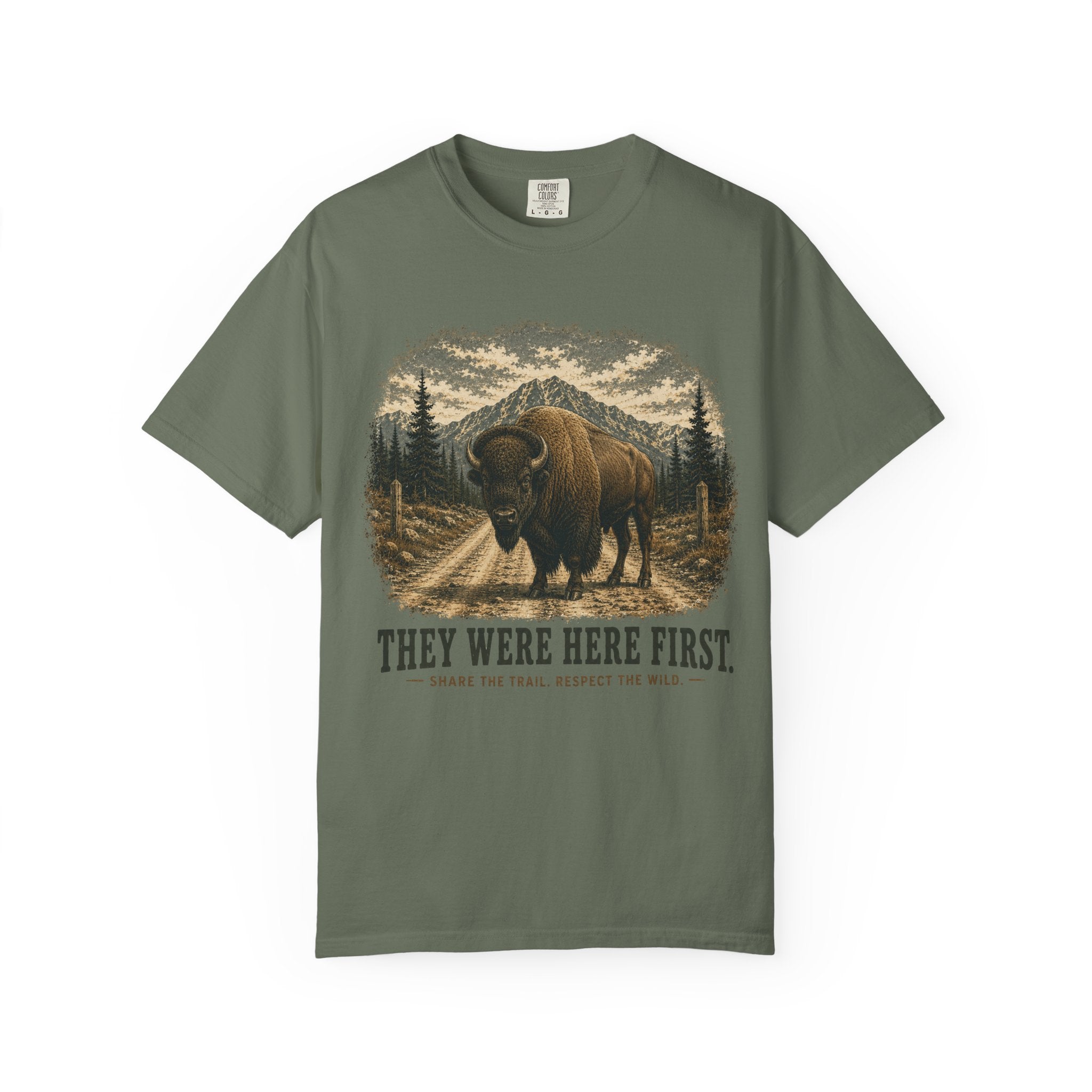 They Were Here First Buffalo T-Shirt