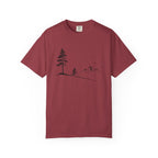 Minimalist Mountain Biker T-Shirt