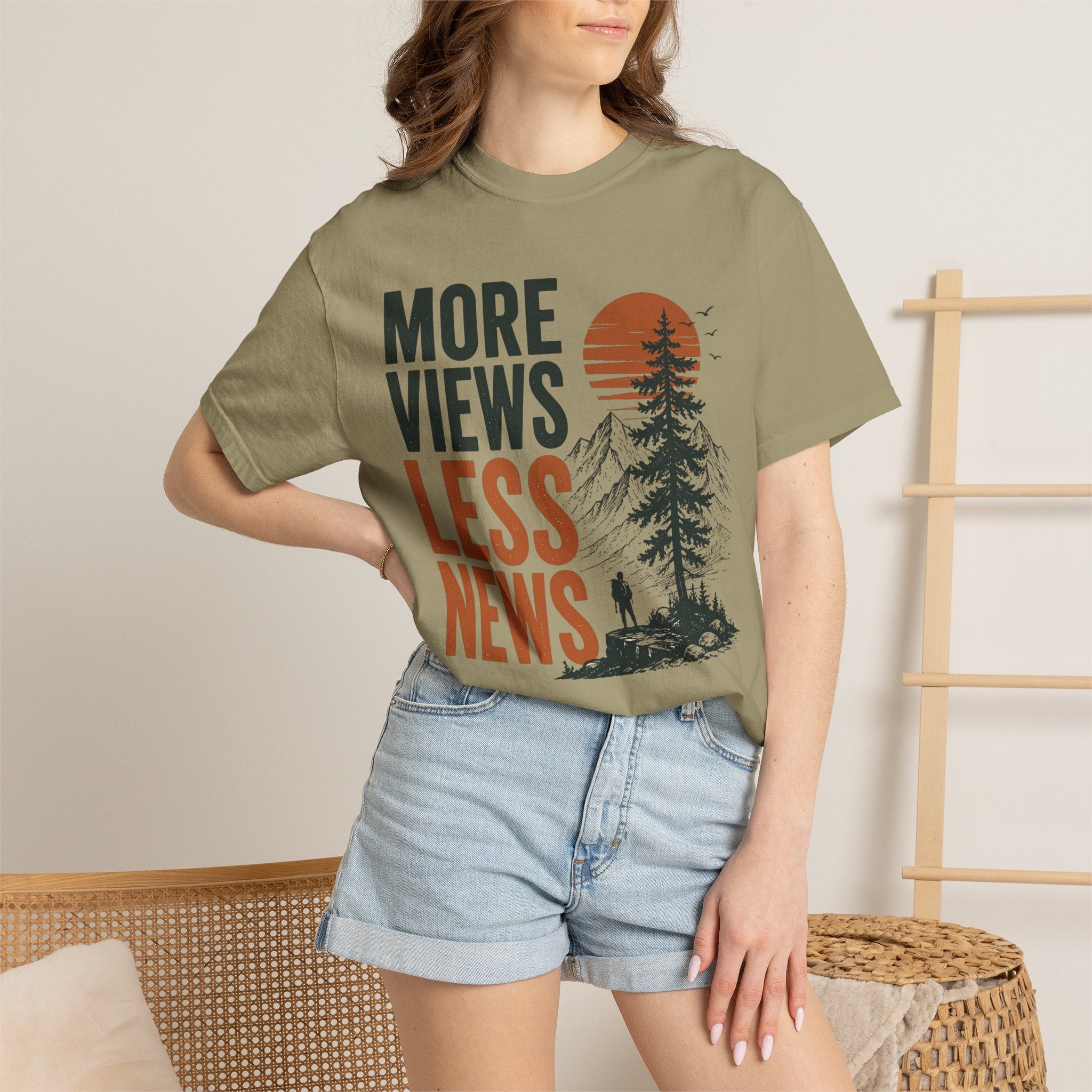More Views Less News T-Shirt